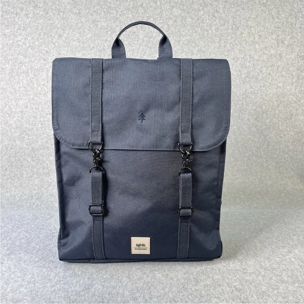 Lefrik Handy Backpack Navy Blue 15” Laptop Backpack Travel Daypack RPET Eco
